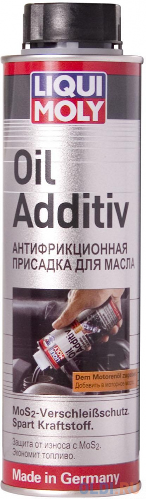 Присадка в моторное масло LiquiMoly Oil Additiv с дисульфидом молибдена (антифрикционная) 1998