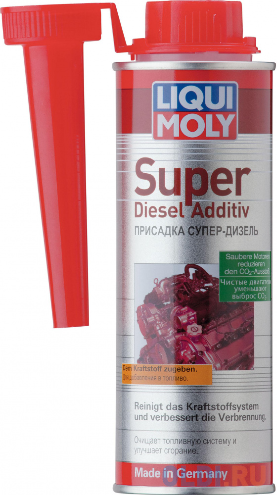 Присадка для дизельных систем LiquiMoly Super Diesel Additiv 1991 супер очиститель салона и кузова liquimoly super k cleaner 1682