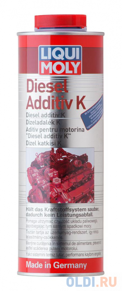 Присадка в дизтопливо LiquiMoly Diesel Additiv K 2616 5122 liquimoly смазывающая присадка д диз сист diesel schmier additiv 0 15л