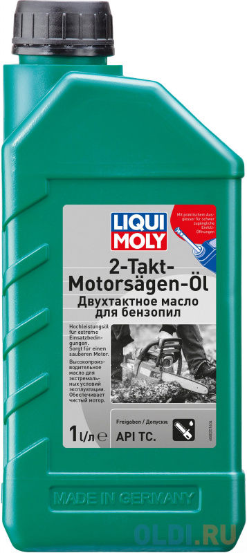 

Минеральное моторное масло LiquiMoly 2-Takt-Motorsagen-Oil (для 2-тактных бензопил и газонокосилок) 8035