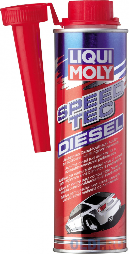 Присадка для дизельных систем LiquiMoly Speed Tec Diesel (для повышения мощности) 3722 очиститель мотора liqui moly