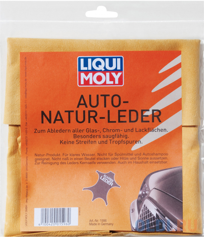

Платок для полировки из натуральной кожи LiquiMoly Auto-Natur-Leder 1596