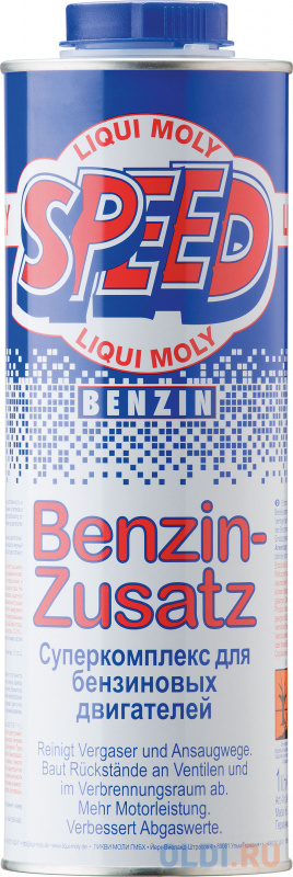 

Суперкомплекс для бензиновых двигателей LiquiMoly Speed Benzin Zusatz 3903
