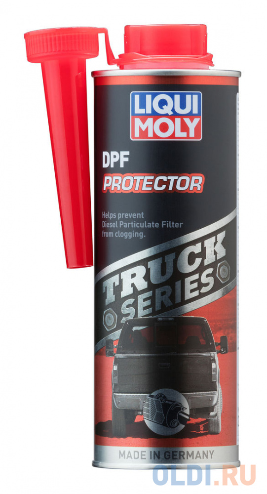 Присадка для защиты сажевого фильтра тяжелых внедорожников и пикапов LiquiMoly Truck Series DPF Protector 20999 очиститель сажевого фильтра liquimoly dpf cleaner 1766