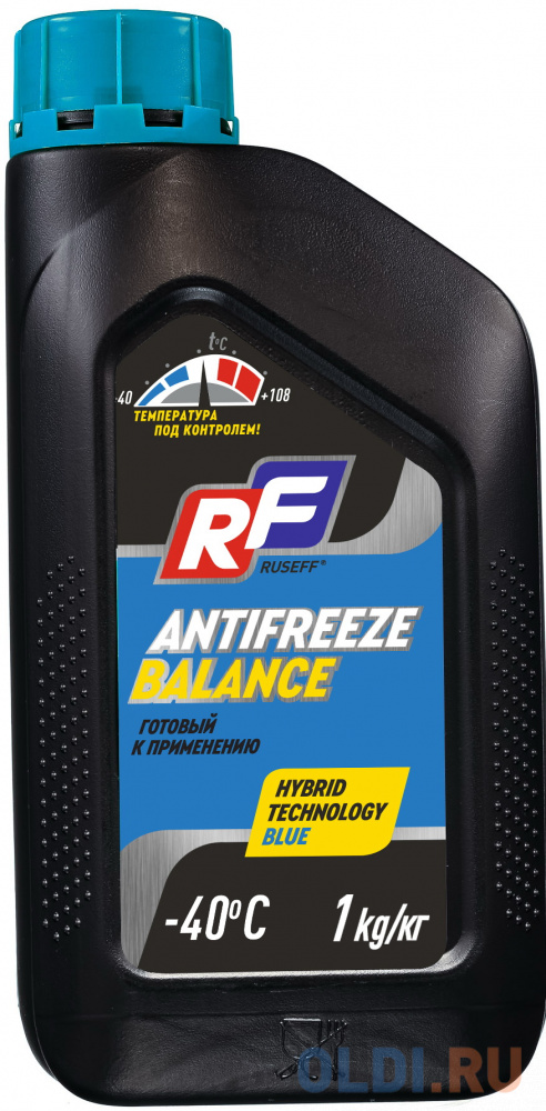 17471N RUSEFF Антифриз ANTIFREEZE Balance син. (1кг)