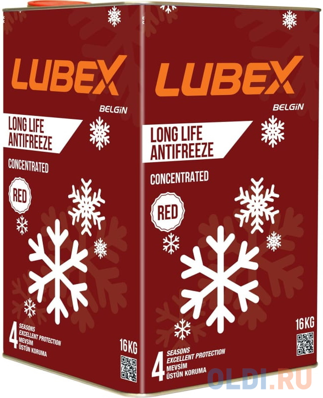 

L031-1207-0016 LUBEX Антифриз-конц. LONG LIFE ANTIFREEZE (16кг)