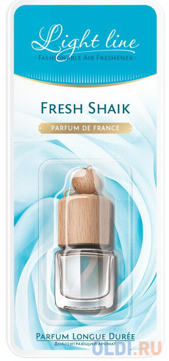 27314N RUSEFF Ароматизатор подвесной  жидкостный PARFUM DE FRANCE Fresh Shaik (0,005л) 27314n ruseff ароматизатор подвесной жидкостный parfum de france fresh shaik 0 005л