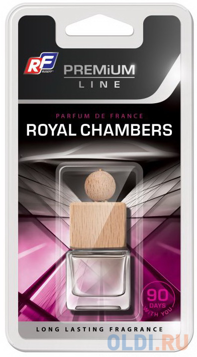 

27324N RUSEFF Ароматизатор подвесной жидкостный PREMIUM LINE Royal chambers (0,006л)