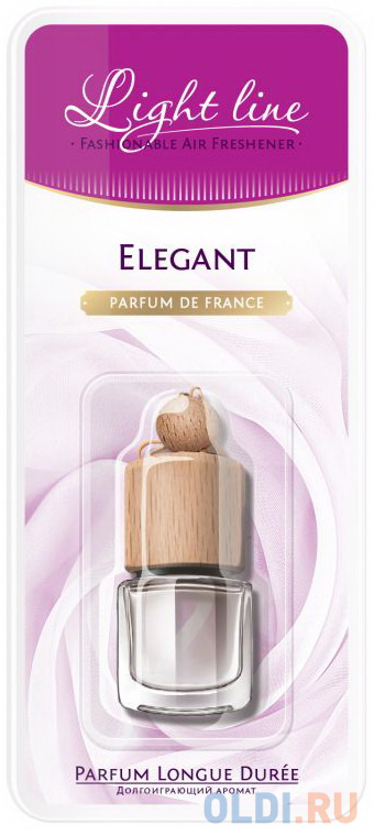 27326N RUSEFF Ароматизатор подвесной  жидкостный PARFUM DE FRANCE Elegant (0,005л) 27314n ruseff ароматизатор подвесной жидкостный parfum de france fresh shaik 0 005л