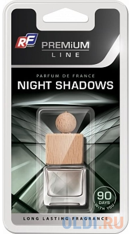 

27368N RUSEFF Ароматизатор подвесной жидкостный PREMIUM LINE Night Shadows (0,006л)