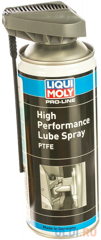 20612 LiquiMoly Высокоэфф.спрей-смазка с тефлоном PTFE High Performance Lube Spray (0,4л) смазка для цепи liquimoly bike kettenoil wet lube дождь снег 6052