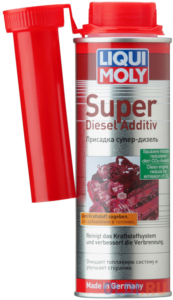 Присадка для дизельных систем LiquiMoly Super Diesel Additiv супер очиститель салона и кузова liquimoly super k cleaner 1682