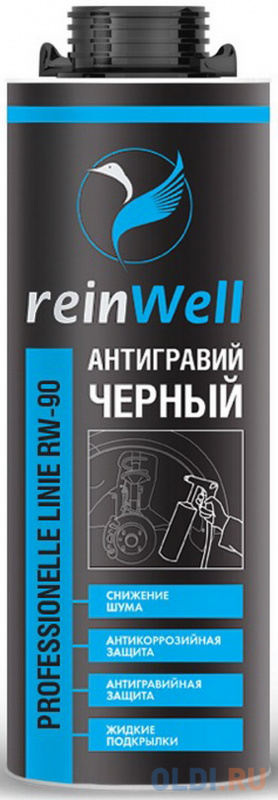 

4981 ReinWell Антигравий (черный) RW-90 (1 л)