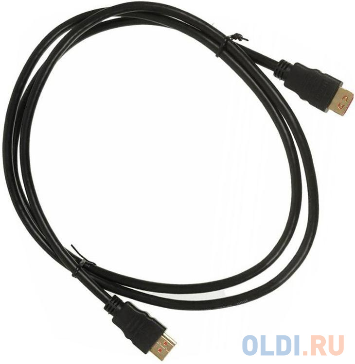 Кабель HDMI 1.5м BURO BHP круглый черный