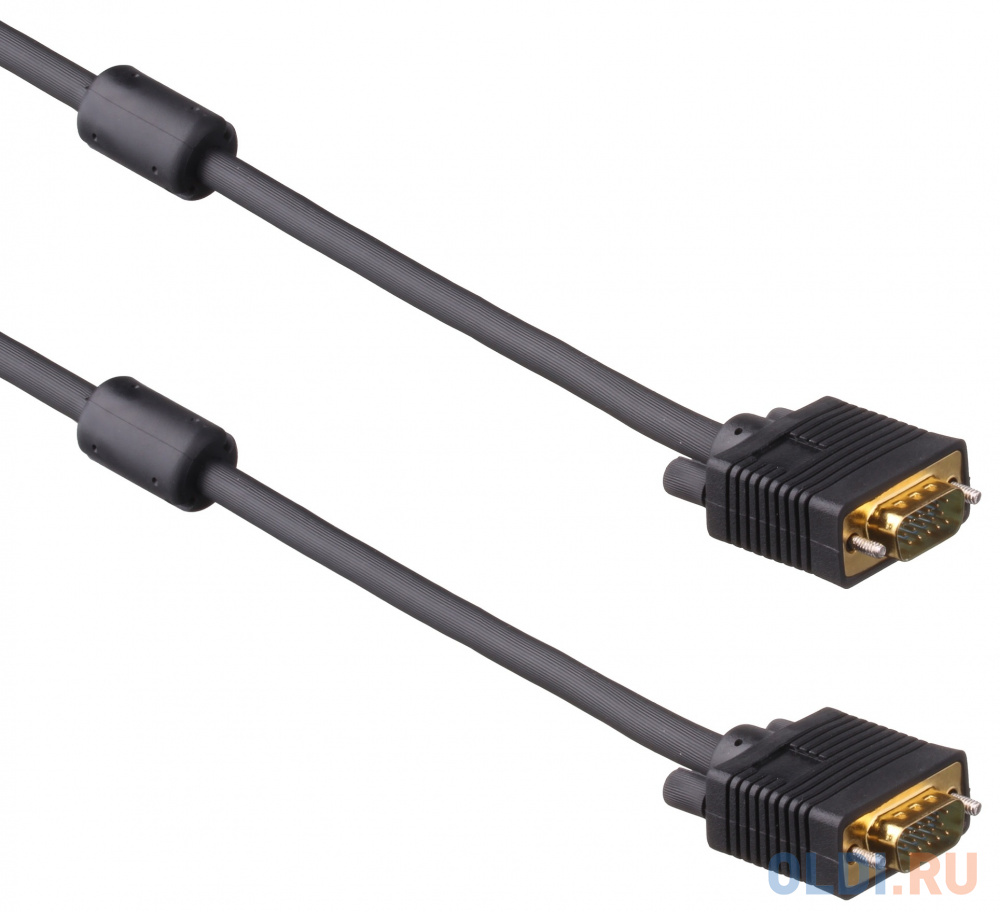 Кабель VGA 5.0м позолоченные контакты Exegate EX138950RUS exegate ex138948rus кабель монитор svga card 15m 15m 1 8м 2 фильтра exegate позолоченные разъемы экранирование