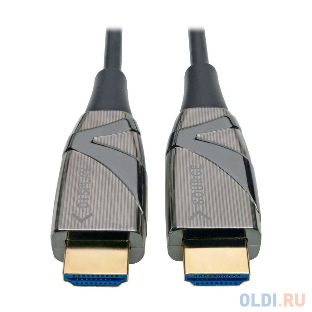 

Кабель HDMI 100м Tripplite P568-100M-FBR круглый черный