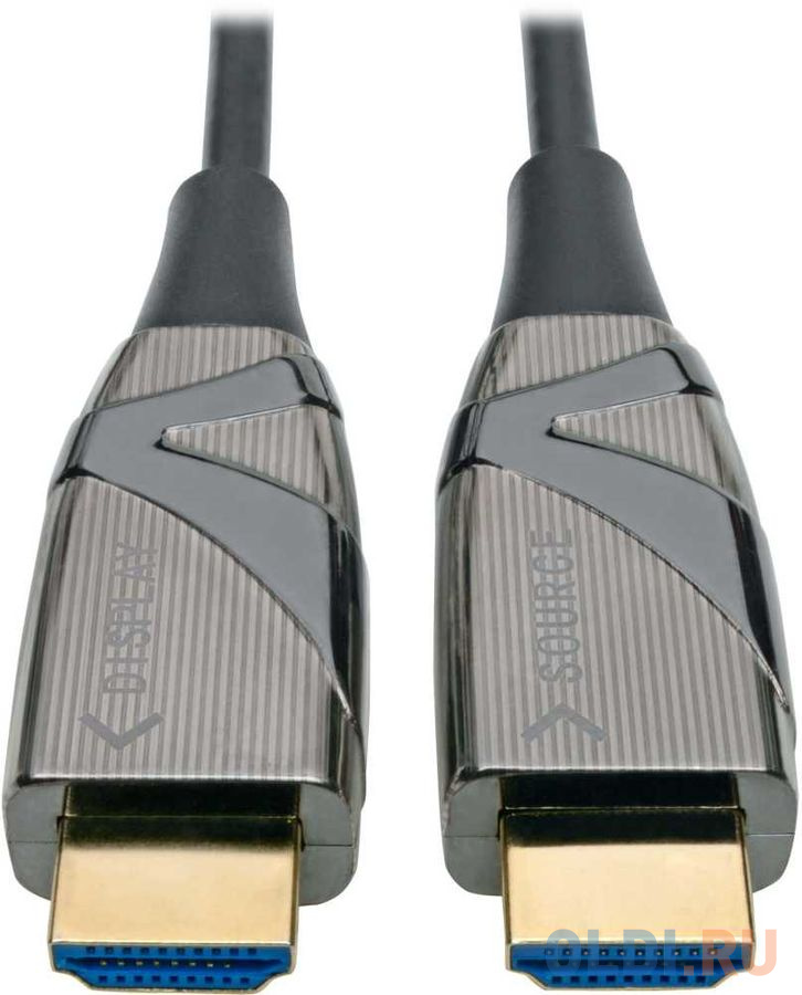 Кабель HDMI 10м Tripplite P568-10M-FBR круглый черный - фото 2