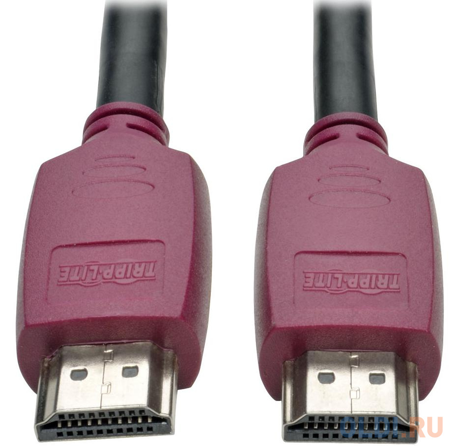 Кабель HDMI 4.5м Tripplite P569-015-CERT круглый черный - фото 1