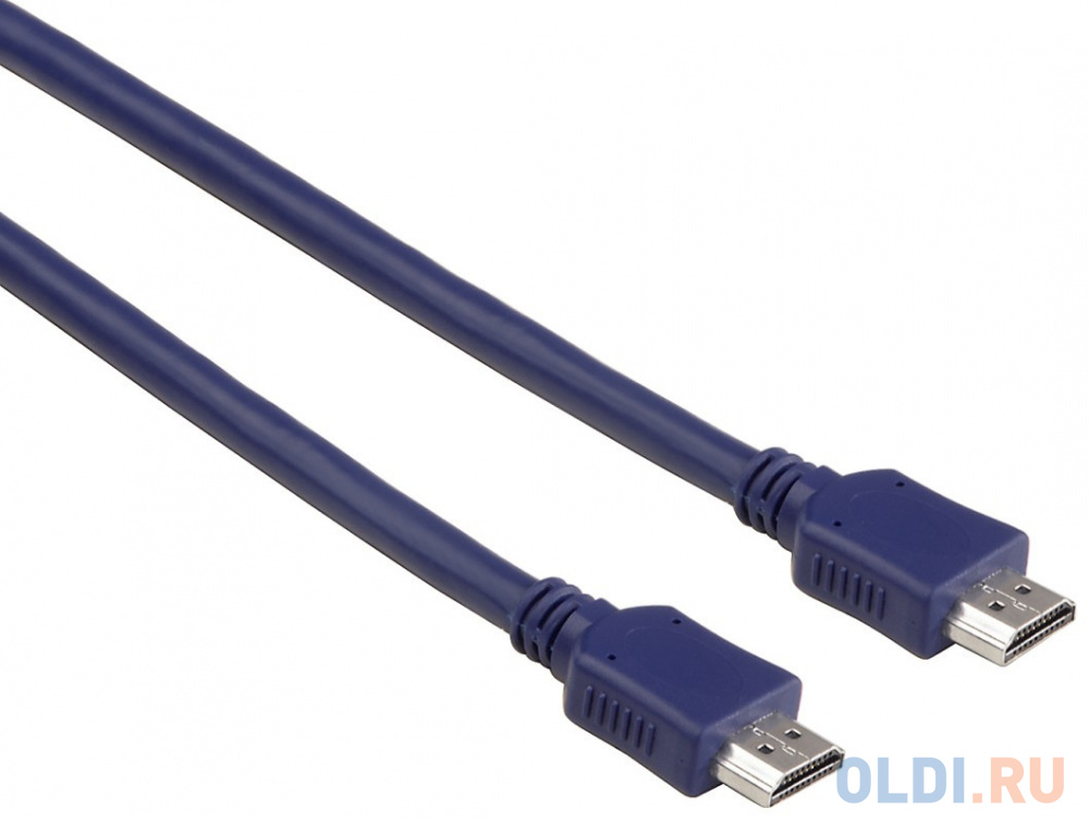 

Кабель HDMI 2.5м HAMA H-20163 круглый синий