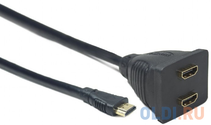 Кабель HDMI Cablexpert DSP-2PH4-002 круглый черный - фото 2