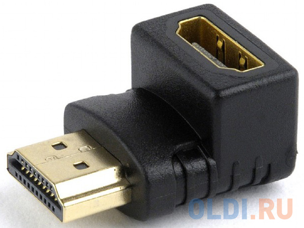Переходник HDMI Cablexpert A-HDMI90-FML черный