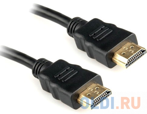 

Кабель HDMI 0.5м 5bites HM-100-005NA круглый черный