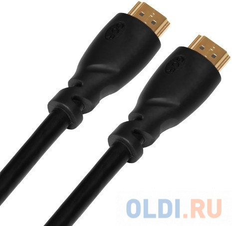 

Кабель HDMI 0.3м Green Connection GCR-HM311-0.3m круглый черный