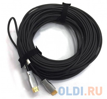 

Кабель HDMI 30м Green Connection GCR-51039 круглый черный