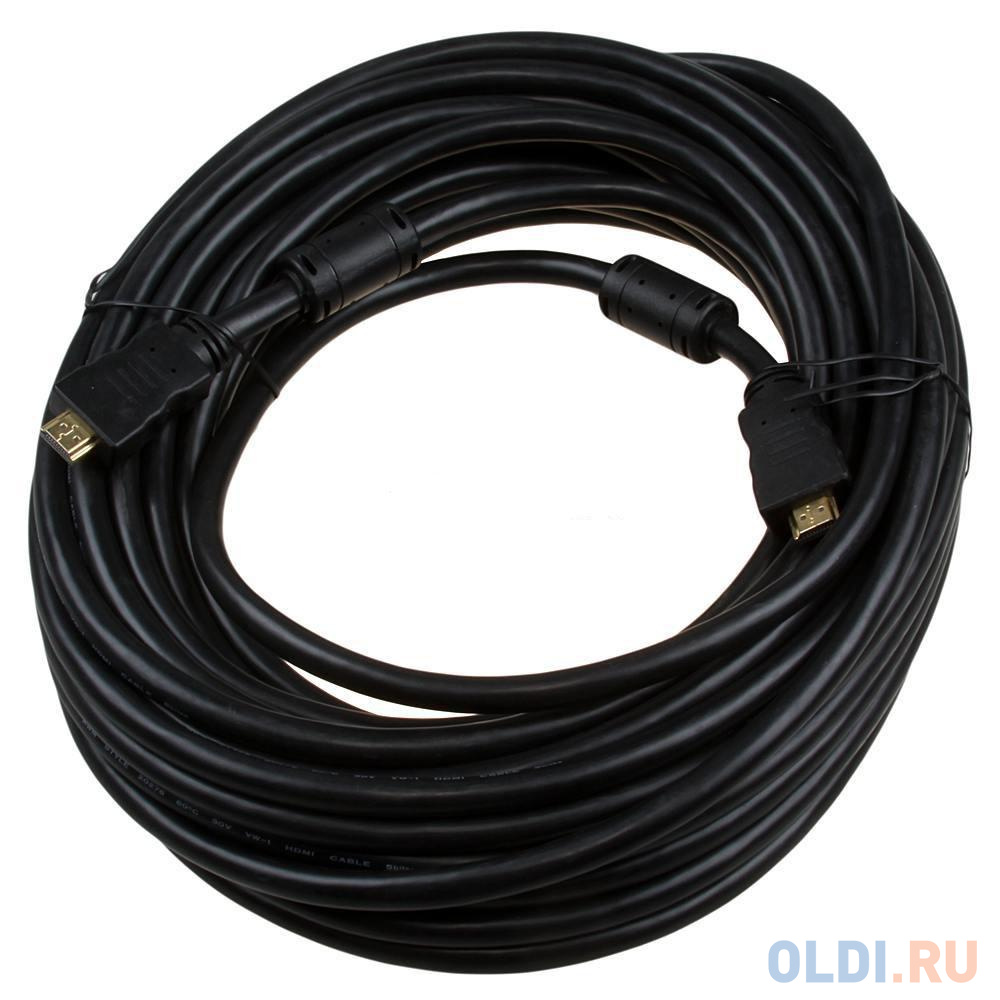 Кабель HDMI 20м 5bites APC-014-200 круглый черный кабель microusb до 0 5м 5bites круглый uc5002 005