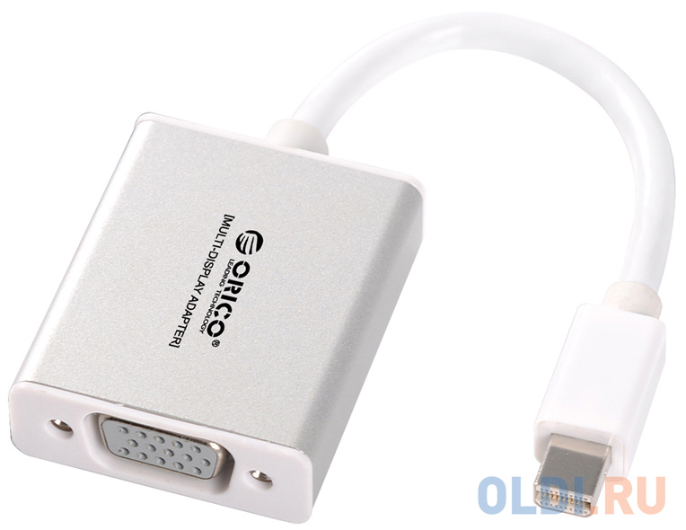 

Переходник VGA Orico DMP3V-SV круглый серебрянный