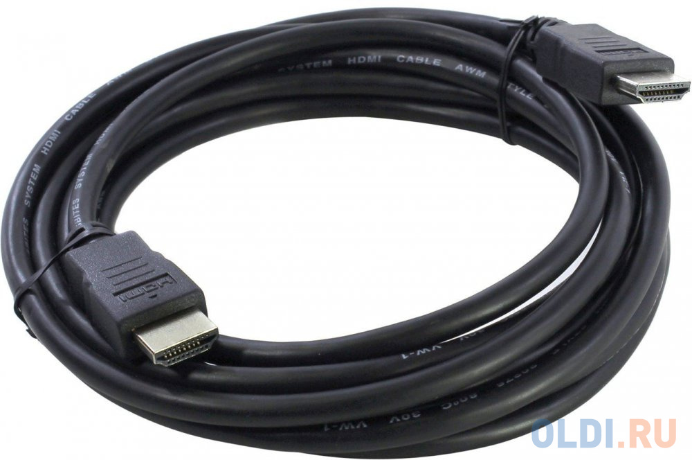 Кабель HDMI 3м 5bites APC-005-030 круглый черный фото