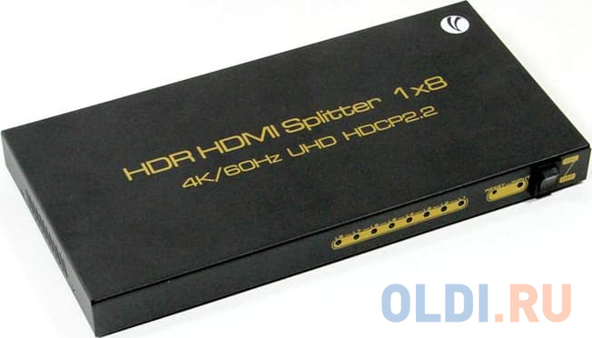 Разветвитель HDMI Spliitter 1=8 2.0v, 4K/60Hz, VCOM <DD428 Разветвитель HDMI Spliitter 1=8 2.0v, 4K/60Hz, VCOM <DD428 фото
