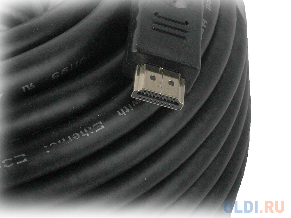 Кабель HDMI Gembird/Cablexpert, 30м, v1.4, 19M/19M, черный, позол.разъемы, экран, пакет  CC-HDMI4-30M - фото 8
