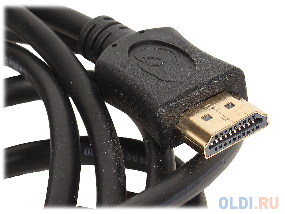 Кабель HDMI Gembird/Cablexpert, 1.8м, v1.4, 19M/19M, серия Light, черный, позол.разъемы CC-HDMI4L-6 - фото 2