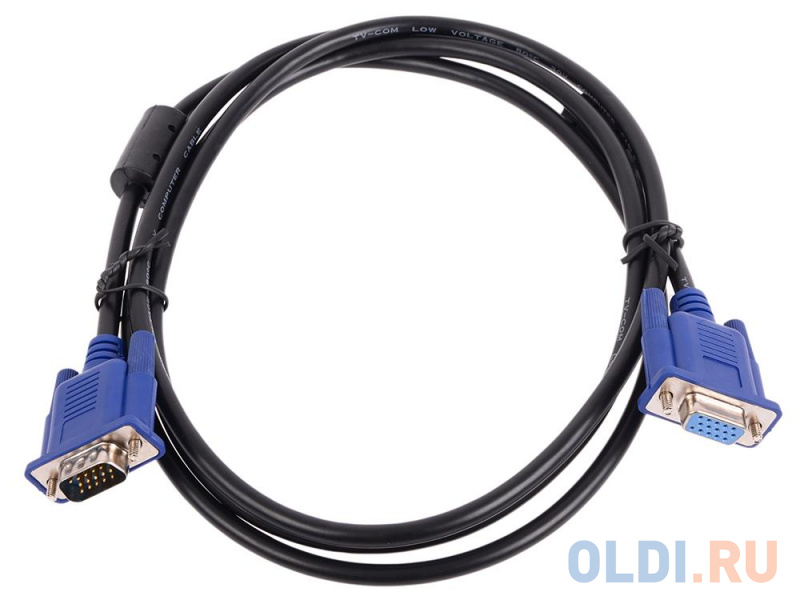 

Кабель удлинительный SVGA (15m/15f) 1.8m 2 фильтра TV-COM <QCG342AD-1.8M