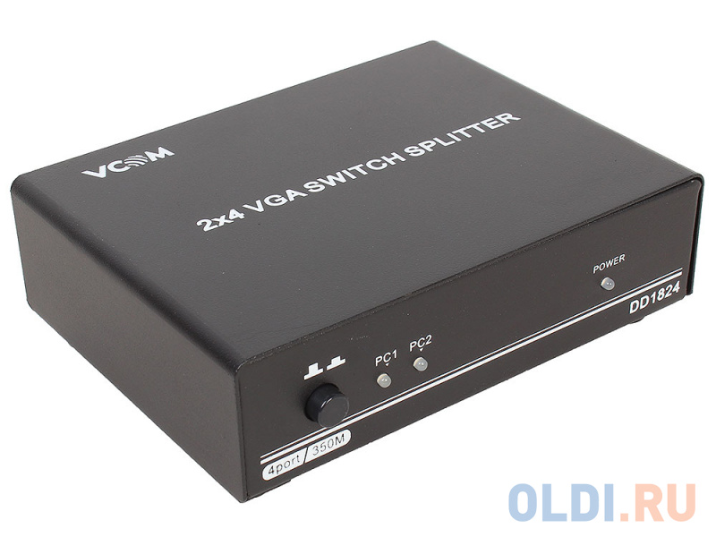 

Переключатель-разветвитель VGA 2=4 VCOM <DD1824
