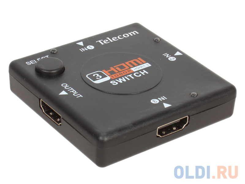 

Переключатель HDMI 3 =1 Telecom <TTS6030