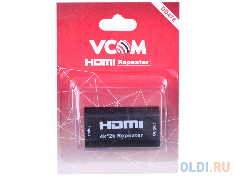 Усилитель (Repeater) HDMI сигнала до 40m VCOM <DD478 фото