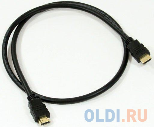Кабель HDMI 19M/M ver 2.0, 1М  Aopen <ACG711-1M кабель hdmi 7 5м aopen acg711dw 7 5m круглый белый