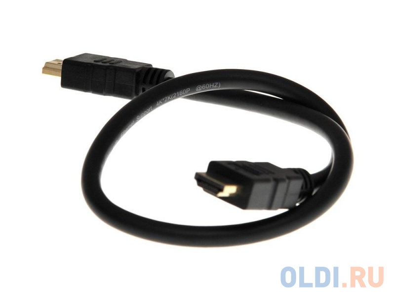 Кабель HDMI 19M/M ver 2.0, 0.5М  Aopen <ACG711-0.5M> фото