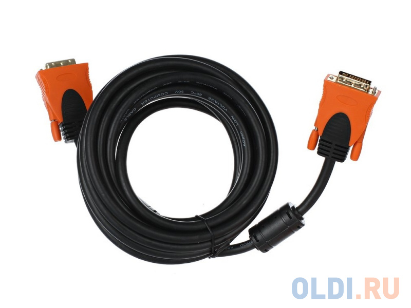 

Кабель DVI-DVI Dual Link (25M-25M), 5m, 2 фильтра Aopen/Qust <ACG446D-5M>