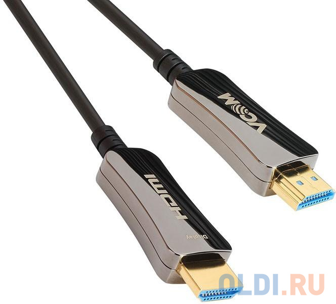 Активный оптический кабель HDMI 19M/M,ver. 2.0, 4K@60 Hz 80m VCOM  D3742A-80M