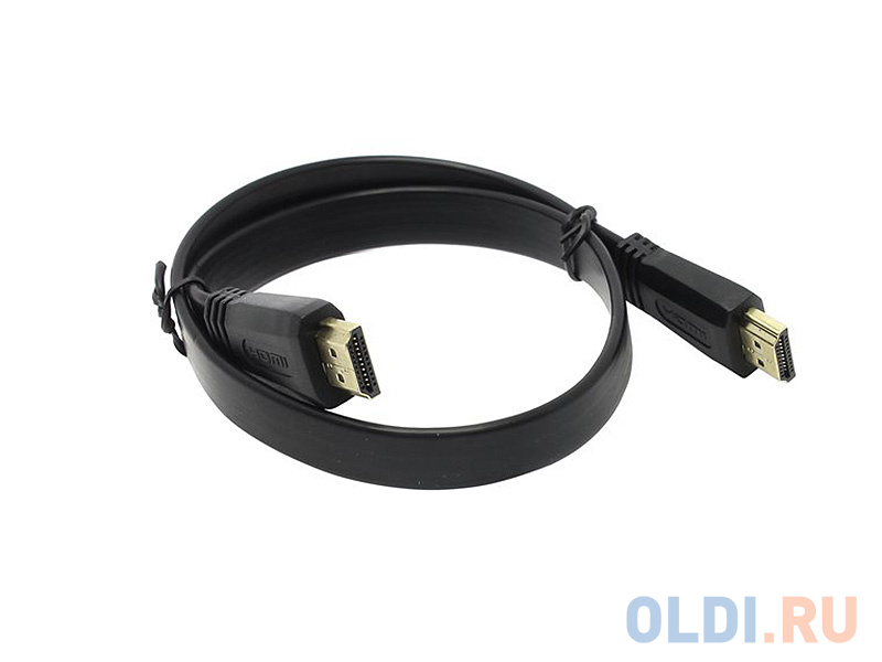 

Кабель 5bites APC-185-05A HDMI M / HDMI M V1.4b, 0.5м, высокоскоростной, ethernet+3D, зол.разъемы, плоский