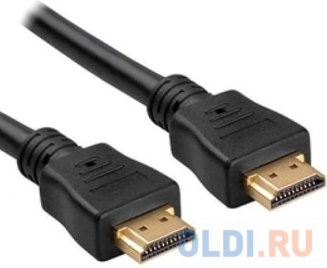 Кабель HDMI 1м 5bites APC-200-010 круглый черный