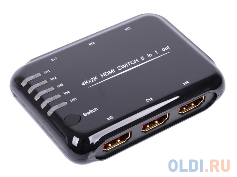 

Greenconnect Переключатель HDMI 5 к 1 серия Greenline
