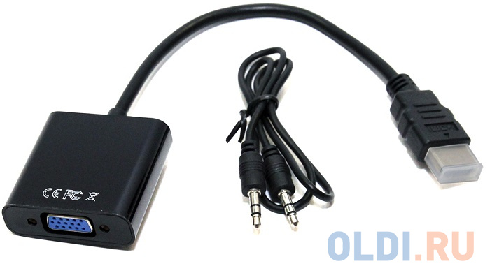 

Кабель-адаптер 5bites AP-020 HDMI M / VGA F / AUDIO