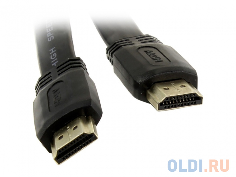 

Кабель HDMI 19M/M 1.4V плоский 5m TV-COM <CG200F-5M