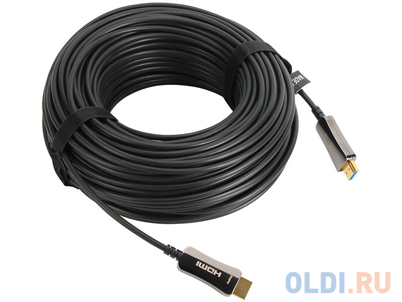 Активный оптический кабель HDMI 19M/M,ver. 2.0, 4K@60 Hz 50m VCOM <D3742A-50M> - фото 8