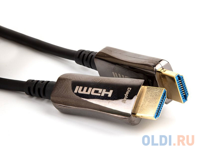 Активный оптический кабель HDMI 19M/M,ver. 2.0, 4K@60 Hz 50m VCOM <D3742A-50M> - фото 9
