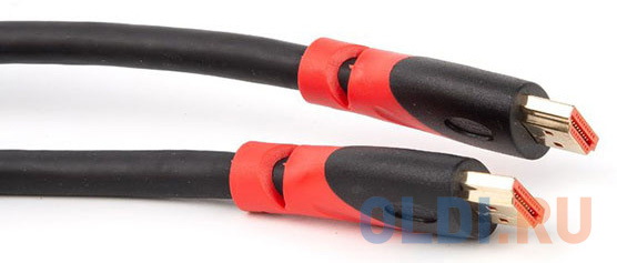 Кабель HDMI 15м TELECOM TCG220F-15M круглый черный фото